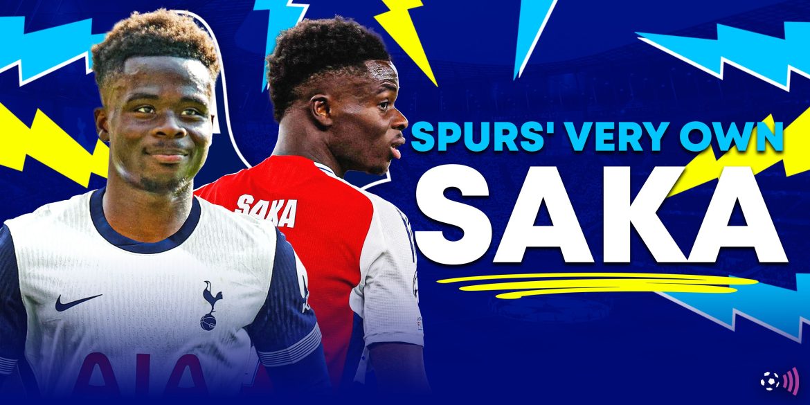 Their answer to Saka: Spurs offered chance to sign "world-class" winger